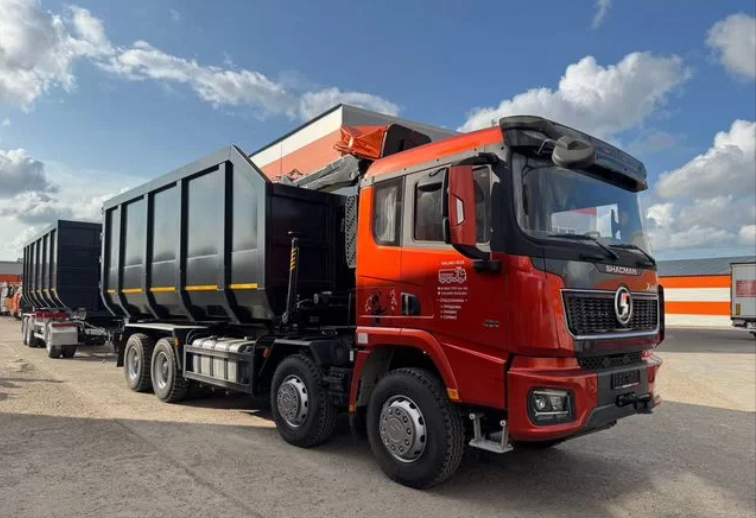 Ломовоз Shacman X3000 с КМУ Велмаш-С