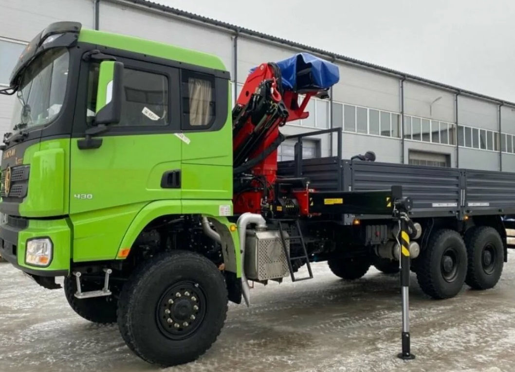 Бортовой автомобиль Shacman X3000 с КМУ XCMG SQS250-5